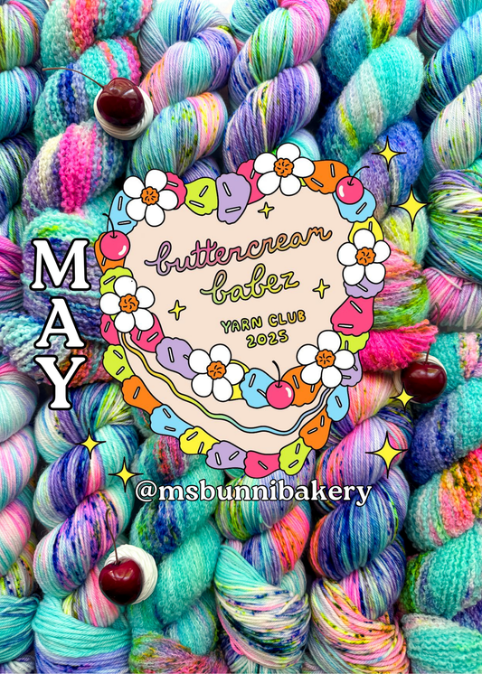 may ~ buttercream babez yarn club 2025