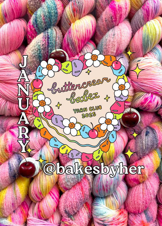 january ~ buttercream babez yarn club 2025