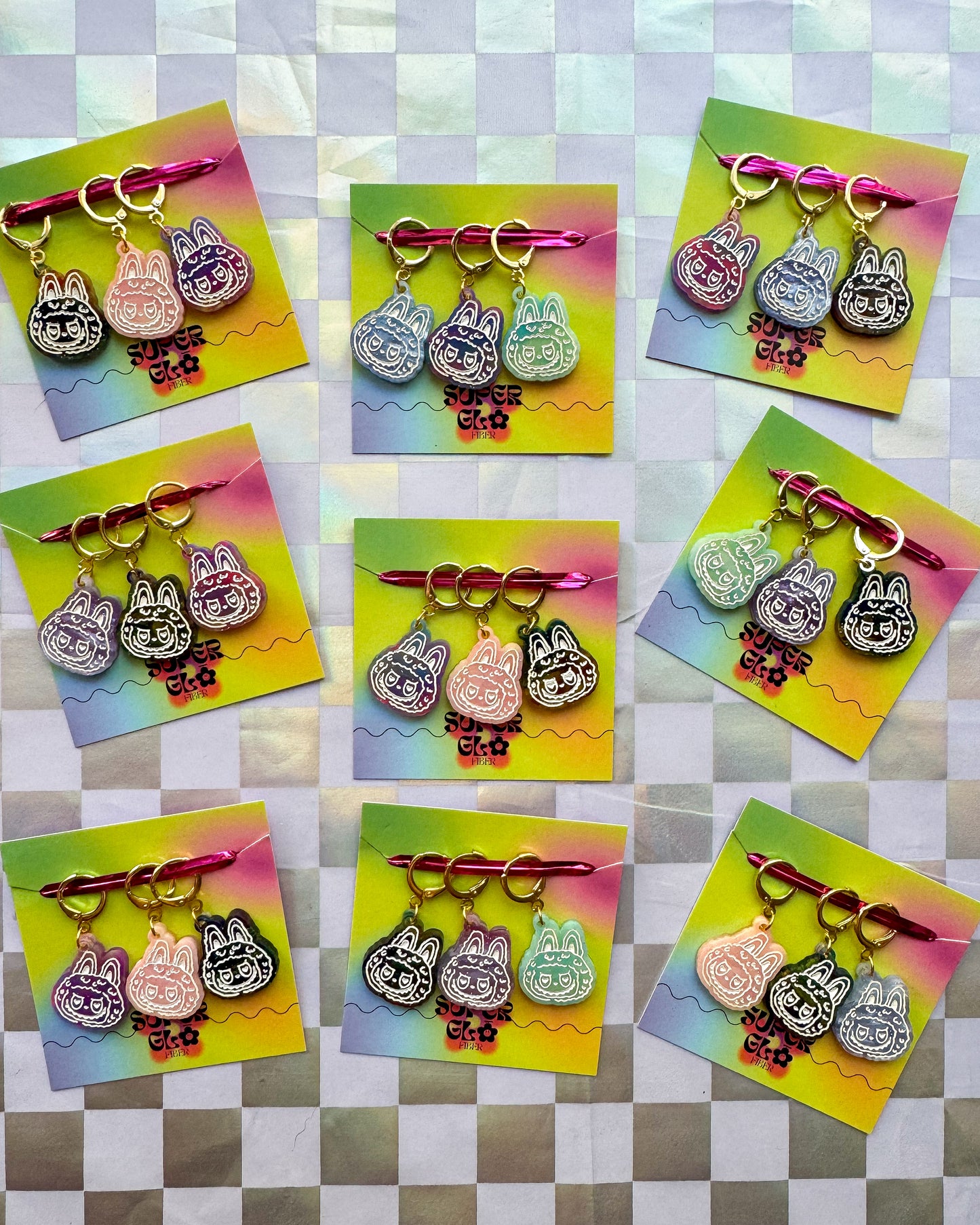 LAFUFU STITCH MARKER SET 😈 pre-order