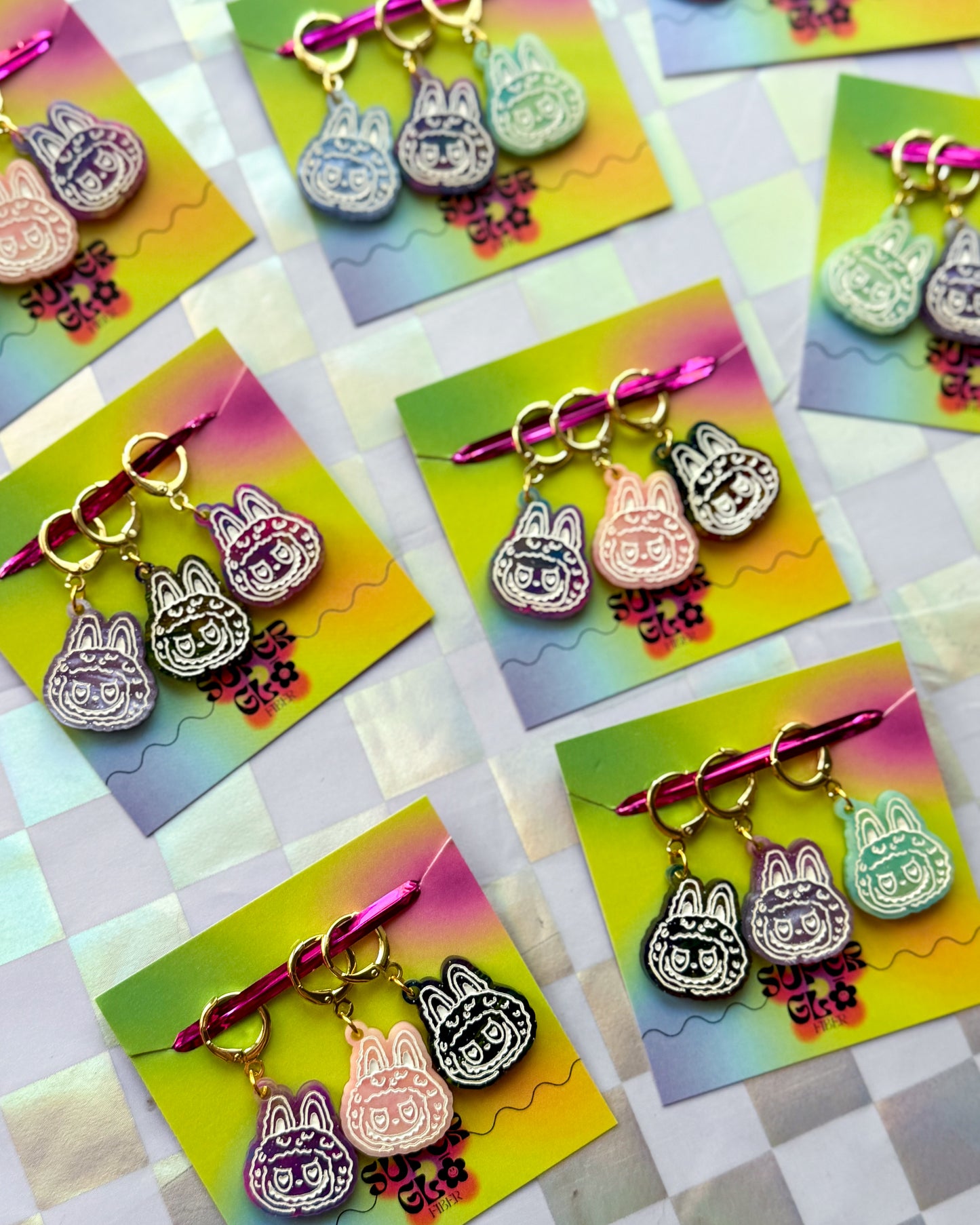 LAFUFU STITCH MARKER SET 😈 pre-order