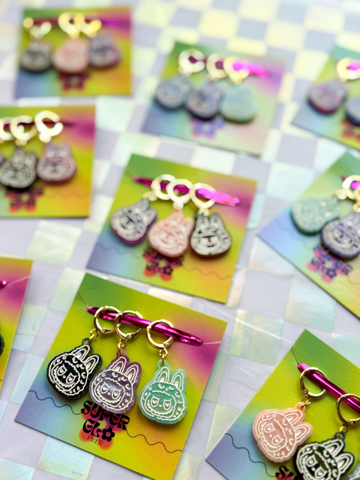 LAFUFU STITCH MARKER SET 😈 pre-order
