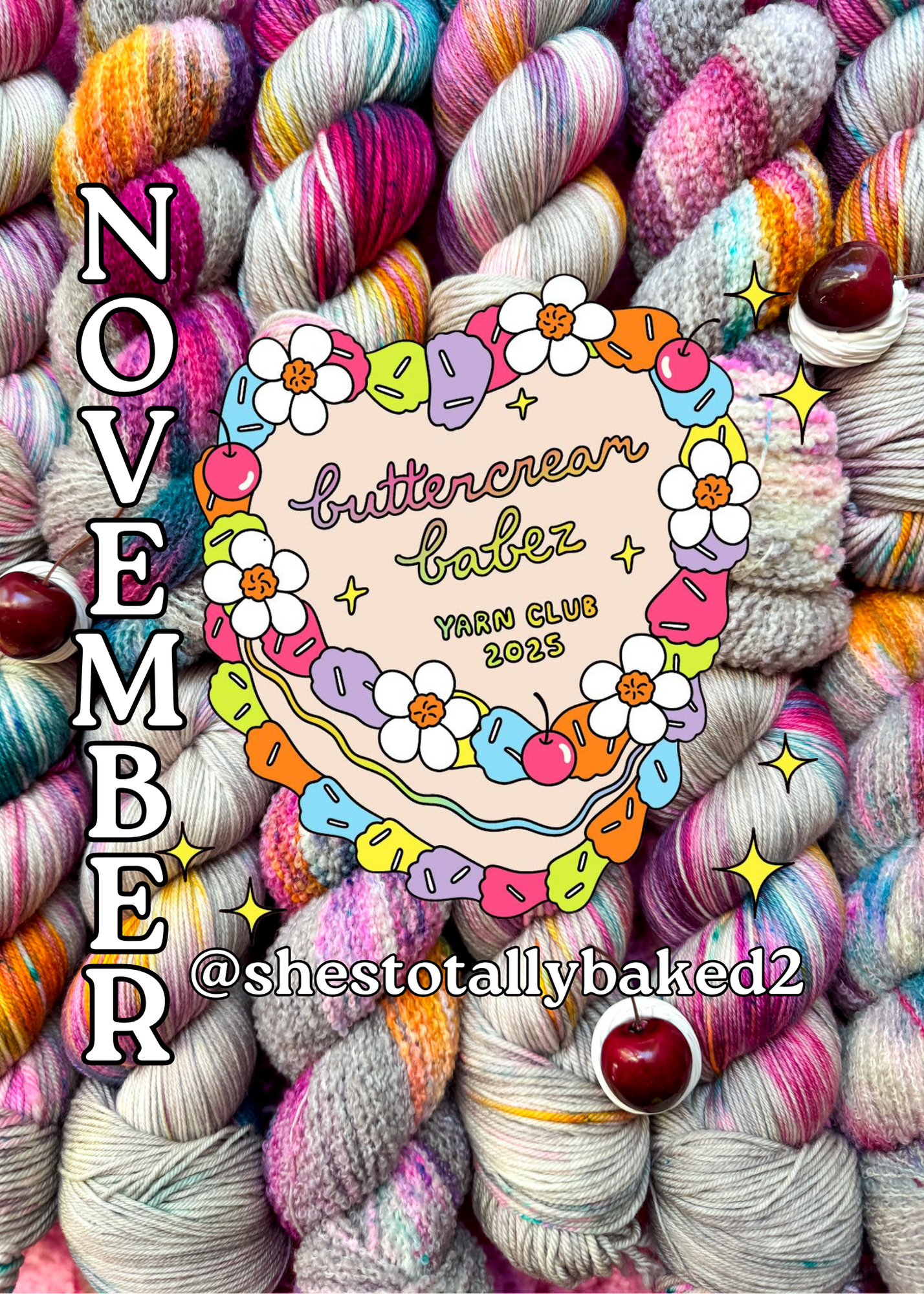 November ~ buttercream babez yarn club 2025