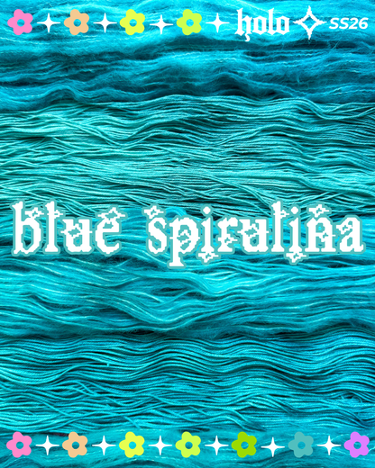 BLUE SPIRULINA (dyed to order)