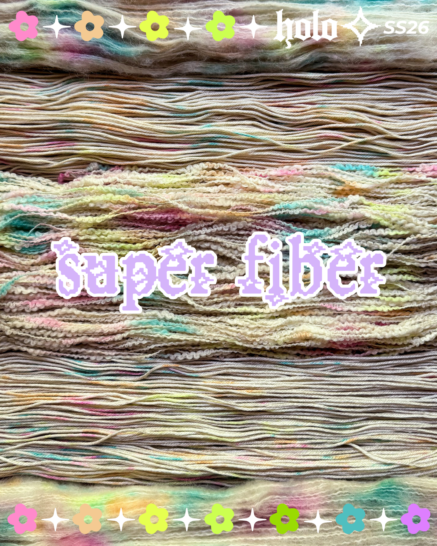 SUPER FIBER (dyed to order)