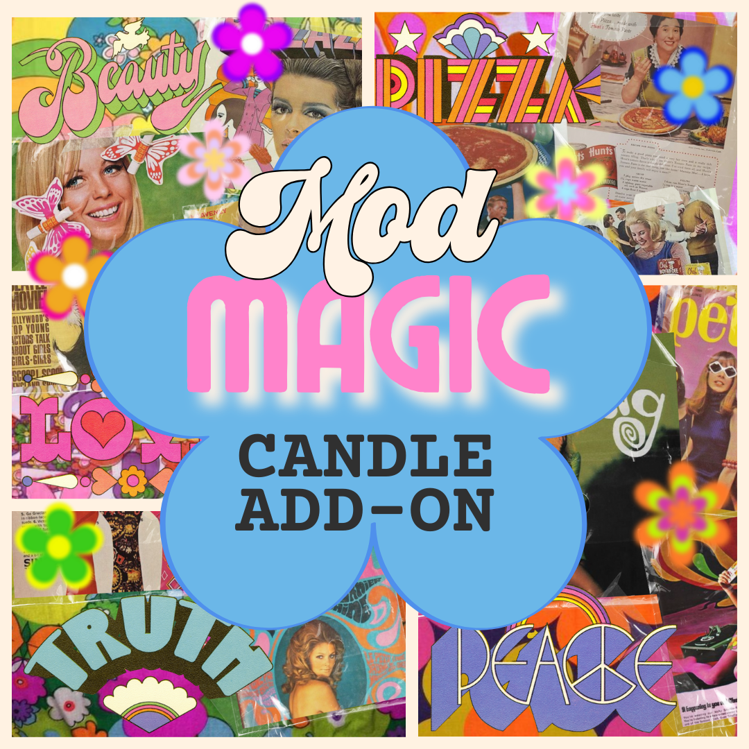 MOD MAGIC ☮︎ Candle Add-on (pre-order)