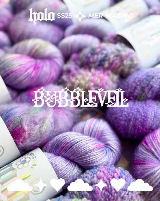 Bubbleveil⋆｡𖦹 ˚ 𓇼 ˚｡⋆(dyed-to-order)