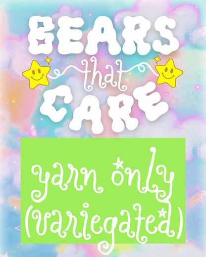 *Yarn Only* BEARS THAT CARE 🐻🌈💖 New Year Countdown (pre-order) (Copy)