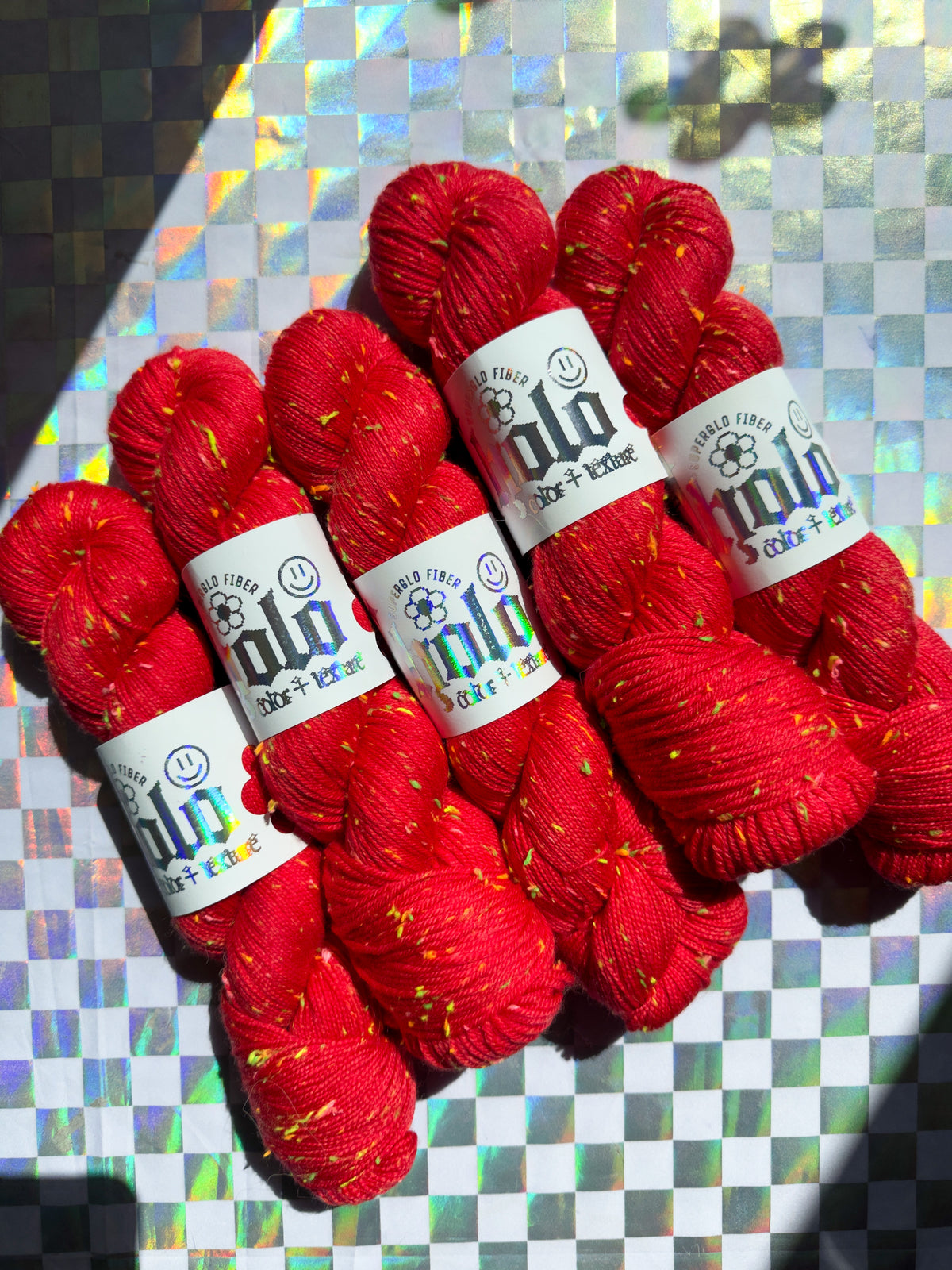 Cherry-coloured Funk (dyed to order)