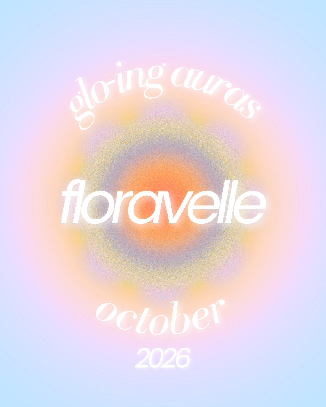october ⋆˙⟡ glo-ing auras (pre-order)