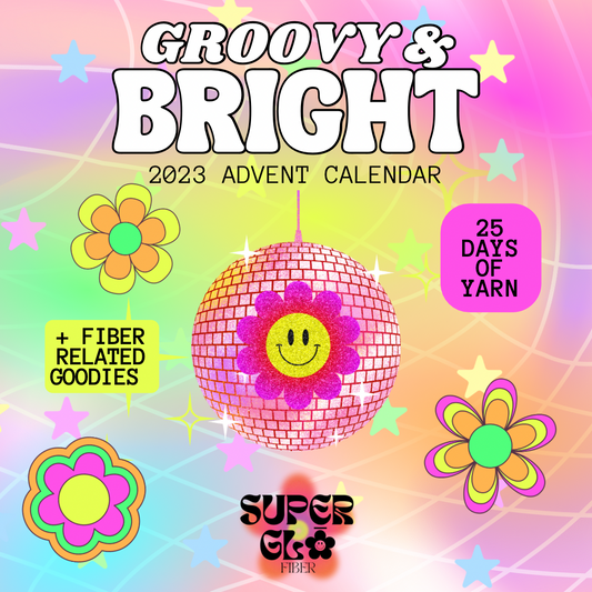 GROOVY & BRIGHT ✿ 2023 Advent Calendar (YARN ONLY)