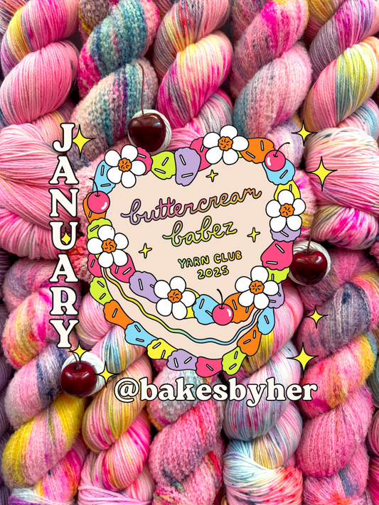 january ~ buttercream babez yarn club 2025