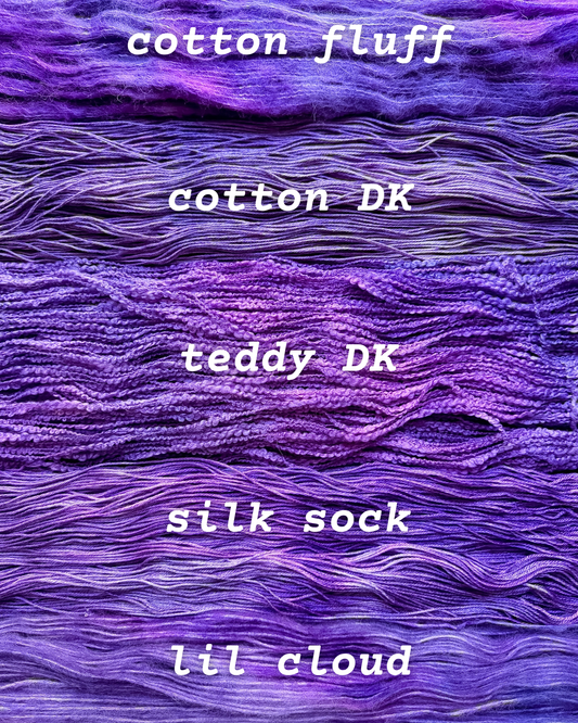 AÇAÍ (dyed to order)